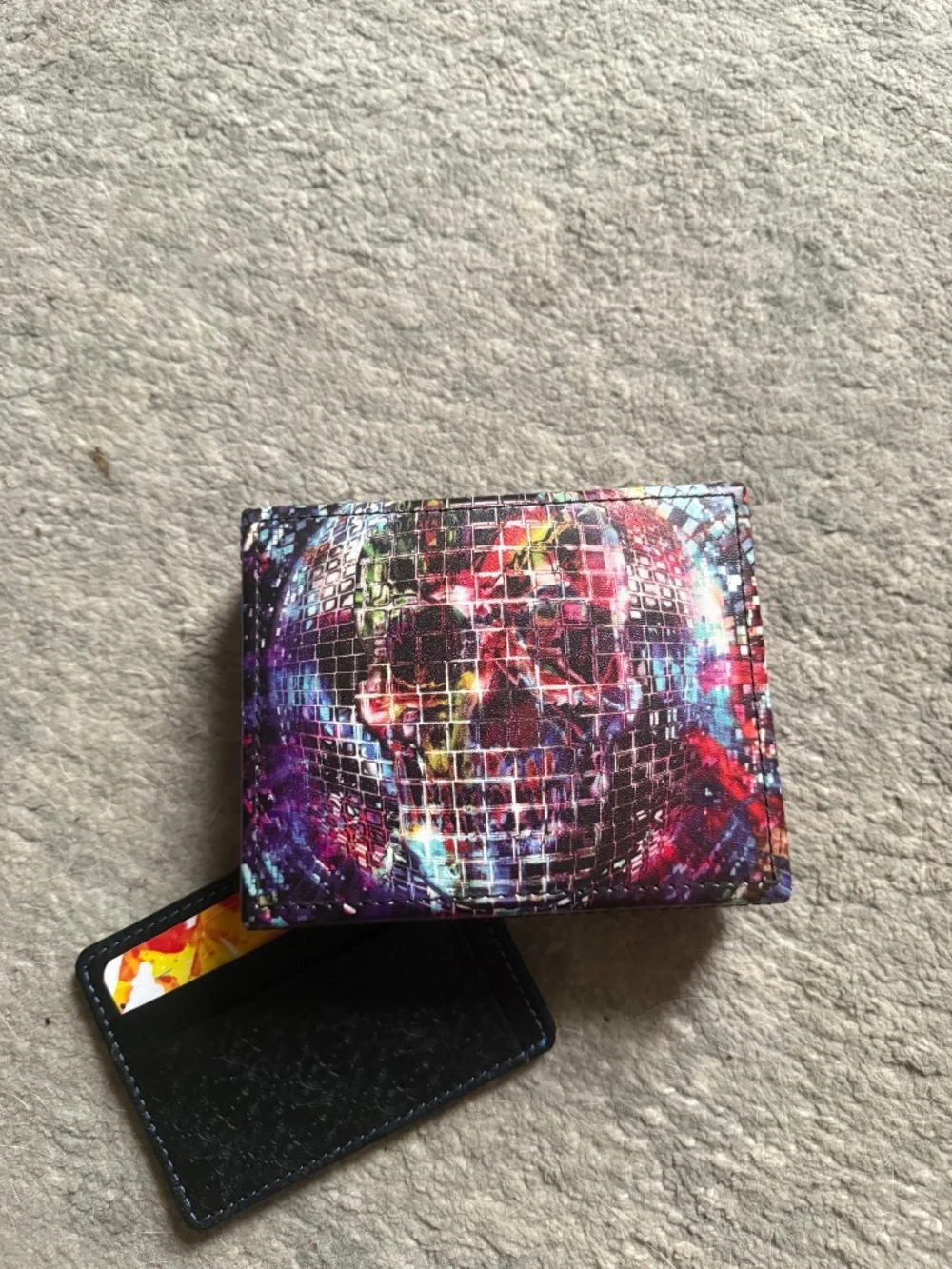 Robert Graham Brand New Wallet Retail $128; Black Leather